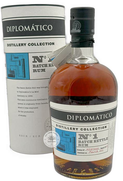 diplomatico n°1 batch kettle rum old town tequila