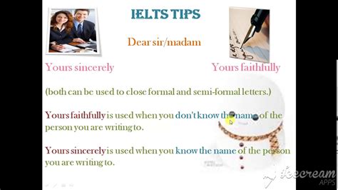 Ielts Writing Task 1 General Practice Test Sample Test General Letter