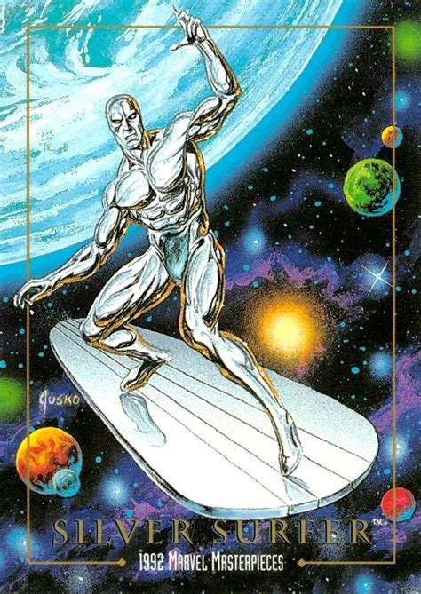Silver Surfer The Marvel Masterpieces 1992 Joe Jusko Marvel