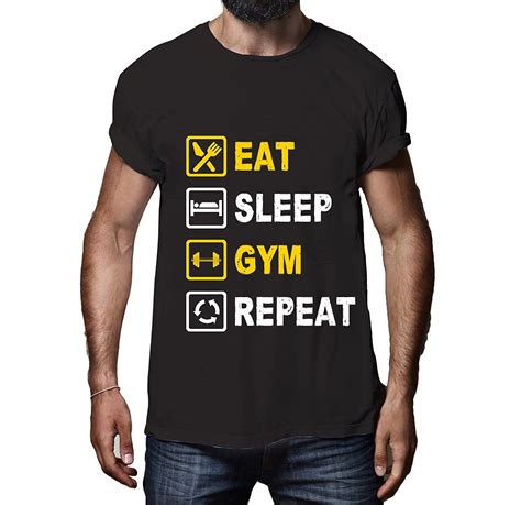 Fashion Junk Mens Motivational Gym T Shirt Gym Fitness