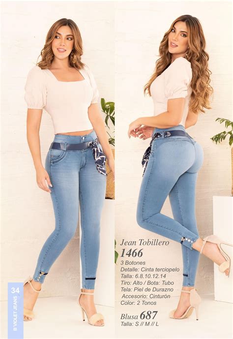 🎉1466 100 Authentic Colombian Push Up Jeans By B Violet ️ Made In