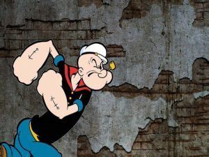 Underneath his hat, popee keeps his hair in two small pigtails. Popeye | Popeye el marino