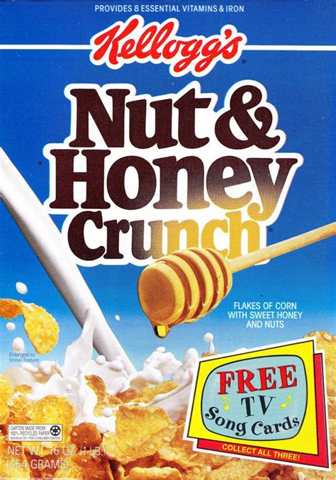 Nut And Honey Crunch Cereal Honey Crunch Crunch Cereal Cereal
