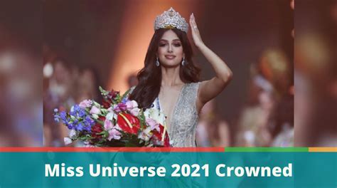 Indias Harnaaz Sandhu Is Crowned Miss Universe 2021 Loop Png