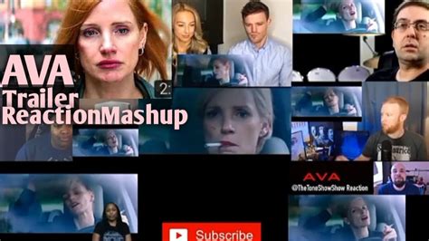 Ava Trailer 2020 Jessica Chastaincolin Farrell Reaction Mashup Youtube