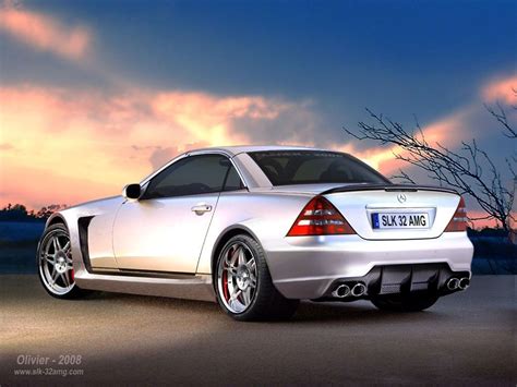 Mercedes Benz Slk R Visually Modified By Lumma Tuning Off