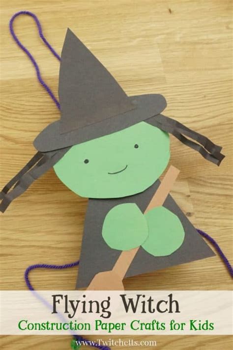 How To Make A Fun Paper Witch Craftivity That Kids Will Love Twitchetts
