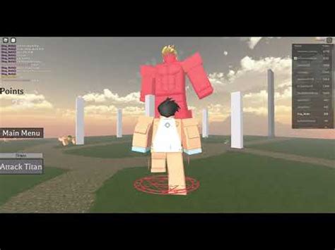 Roblox attack on titan aot:insertplayground armored titan and the founding titan please use at your own discretion. Attack On Titan Shifting Showcase {Titan Shifting} {Roblox ...