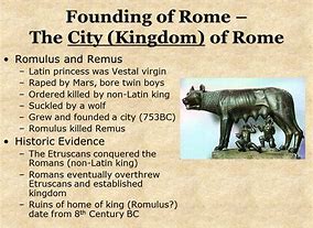 Image result for date of the foundation of Rome.