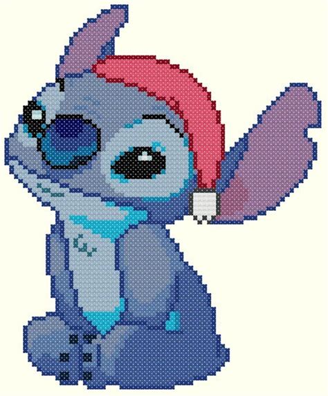 Christmas Stitch Cross Stitch Pattern Disney Lilo And Stitch Stitch