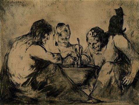 The 'three witches' are a trio of witches also known as the 'weird sisters' and are characters. view from nihil | Witches dance, Macbeth witches, Witch