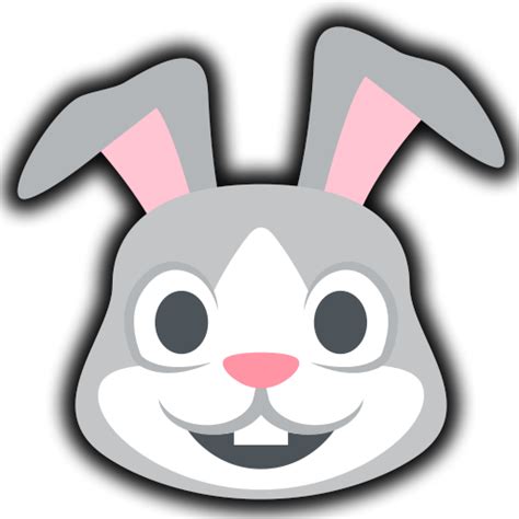 Rabbit Face Emoji Png RoyalPng