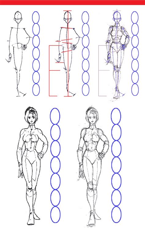 anatomia mangá e anime art