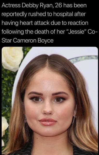 Did Debby Ryan Have A Heart Attack