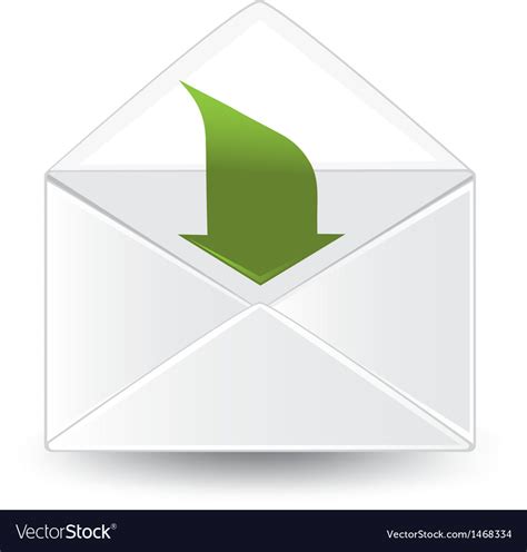 Incoming Mail Royalty Free Vector Image Vectorstock