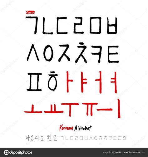 Alfabeto Coreano Alfabeto