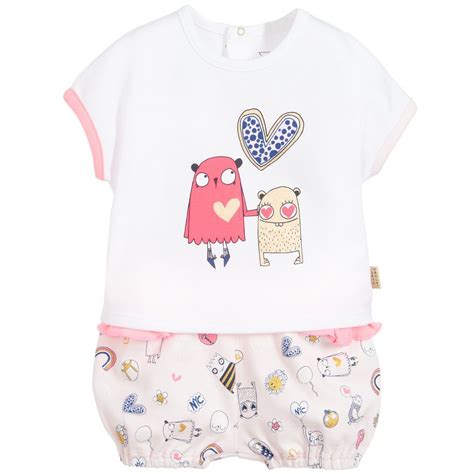Brand Baby Girls 2 Piece Shorts Set At Kids Outfits