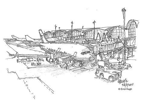 Airport Sketch Animation Sketches Sketches Art