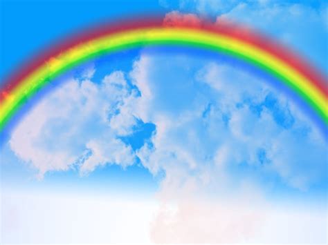 Rainbow Sky Wallpapers Top Free Rainbow Sky Backgrounds Wallpaperaccess