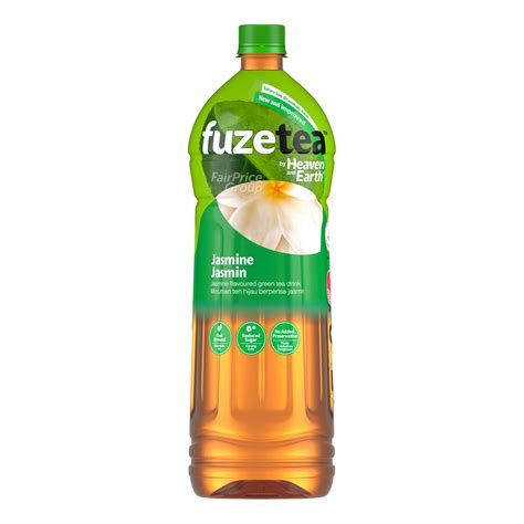 Fuze Tea Flavoured Green Tea Bottle Drink Jasmine Ntuc Fairprice