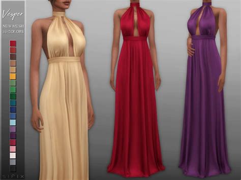 💎lovely Magic💎passion Flower Sims 4 Dresses Sims 4 Sims 4 Clothing