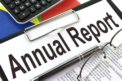 Annual Report Free Of Charge Creative Commons Clipboard Image