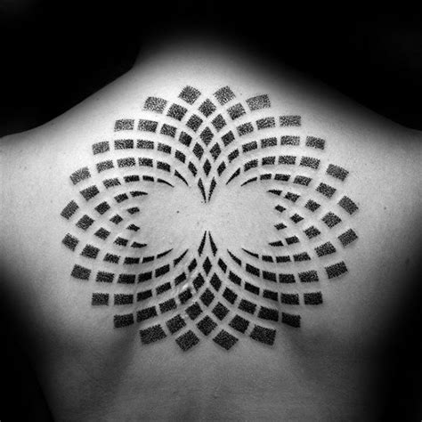 40 Geometric Back Tattoos For Men 2023 Inspiration Guide