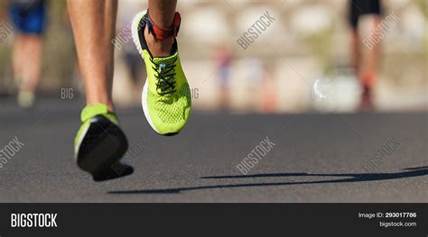 Runners Feet Running Image And Photo Free Trial Bigstock