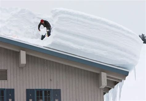 Avoid A Roof Collapse From Heavy Snow Heres How To Remove Snow From