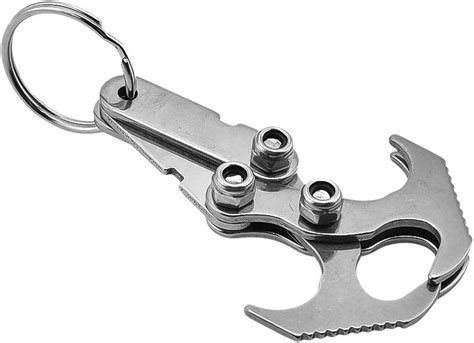 Alomejor Stainless Steel Gravity Hook For Multi Function Survival