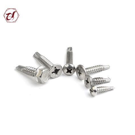 Stainless Steel Roofing Screws Inox Aisi 304 316 Din7504 Tapping Screws