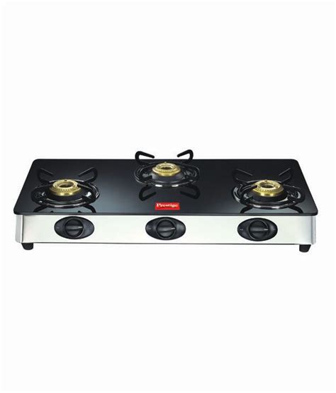While glass top gas stove have been a recent entrant in the market, they are already a favorite with working professionals and homemakers because sohum autogas brings an unmatched collection of glass top gas stoves which let you use lpg with maximum efficiency. Prestige Royale GT 03 L SS Glass Top Gas Stove Price in ...