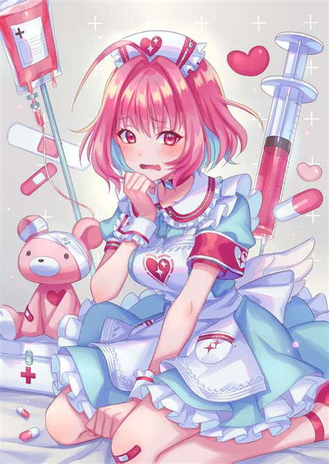 Nurse Riamu The Idolmster Cinderella Girls Cutelittlefangs