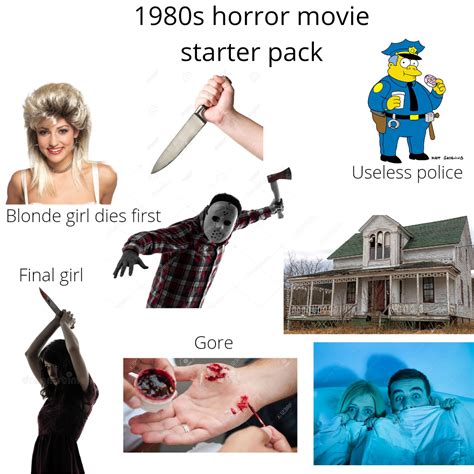 Horror Movie Villain Starter Pack Rstarterpacks