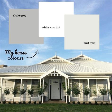 It's almost always a good idea to paint before you sell your house, assuming your timeline and budget allow for it. Colour of house except zincalume roof ? | Hamptons house ...