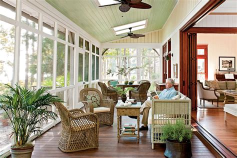 Screened Porch Lowcountry Style House Southern Living