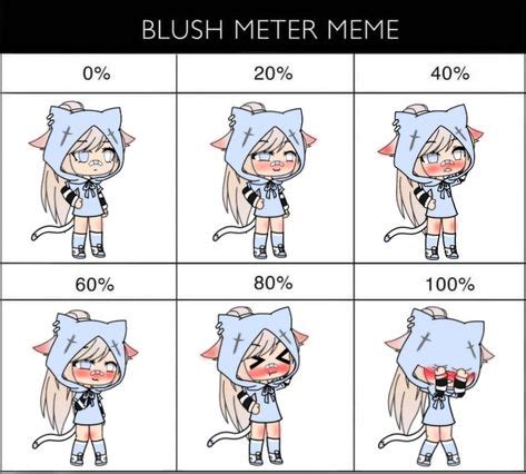 BLUSH METER MEME