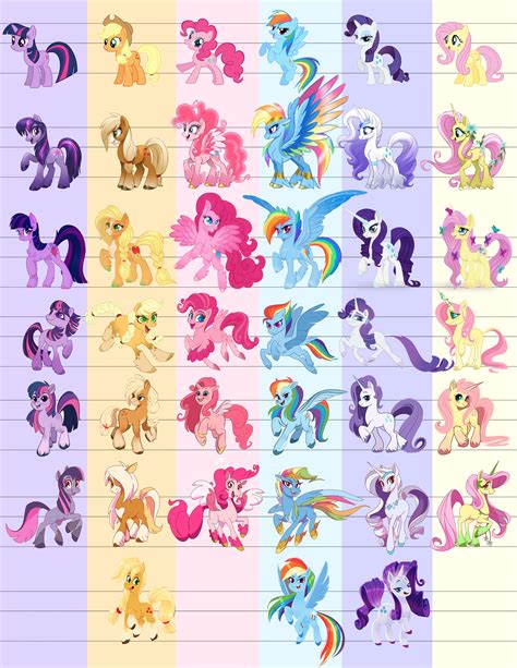 My Little Pony G5 Characters
