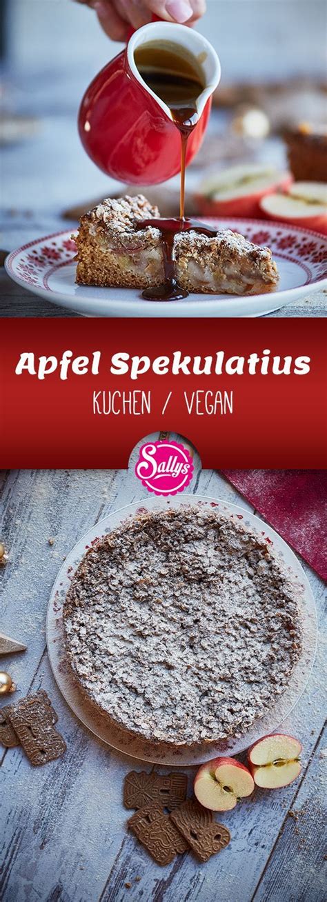 Ich war noch nie so unvorbereitet auf weihnachten! Apfel Spekulatius Kuchen / mega saftig & vegan ...