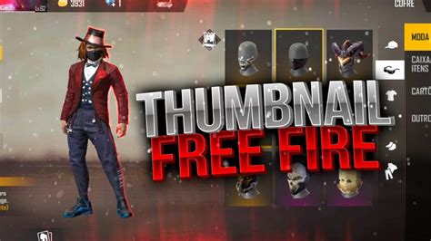 Free fire is a multiplayer mobile battle game published and developed by garena studios. COMO FAZER THUMBNAIL AVANÇADA DE FREE FIRE - FLACKinho ...
