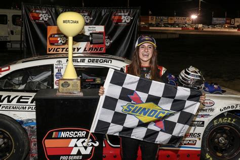 Talking With 17 Year Old Hailie Deegan First Female Nascar Kandn Pro