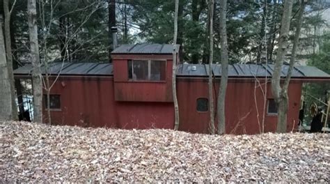 Bearsville cabin in woodstock, ny. Caboose Cabin in Upstate New York