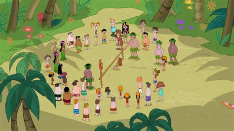To pass the time having fun, they decided to play basketball in the game phineas and ferb. Backyard Beach Phineas And Ferb - House of Things Wallpaper