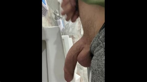 Big Dick Jerking Off At Public Urinal Xxx Mobile Porno Videos