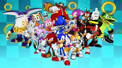 Sonic Characters Sonic The Hedgehog Wallpaper 4448970