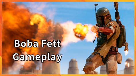 Boba Fett Original Trilogy Instant Action Gameplay Star Wars Battlefront 2 Youtube