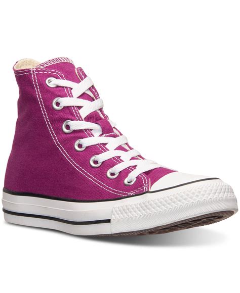 Converse Chuck Taylor All Star High Top Sneaker Pink Sapphire In Pink