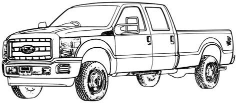 Ford also has a page with a cool maze and pages with trivia. #coloring #ford #pages #truck #2020 (With images) | Truck ...