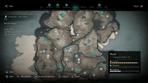 Assassin S Creed Valhalla Brega Treasure Hoard Map Guide Gamersheroes