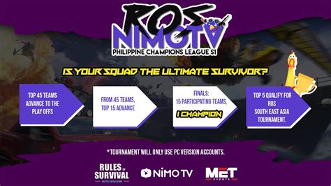 Live Streaming Platform Nimo Tv To Host Biggest Rules Of Survival